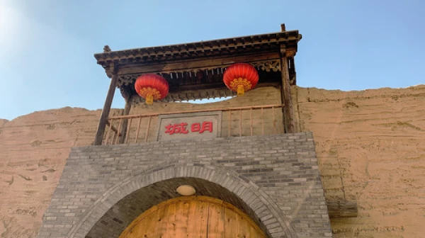 <宁夏-沙湖-镇北堡西部影城-贺兰山岩画1日游>2人起订，一单一团，上门接送，含沙湖大船，岩画电瓶车
