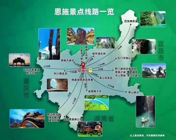 恩施—恩施各大景区（客人自选）