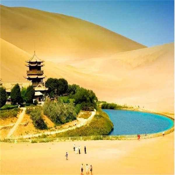 甘肃兰州旅游6天5晚张掖七彩丹霞嘉峪关关城鸣沙山敦煌雅丹玉门关