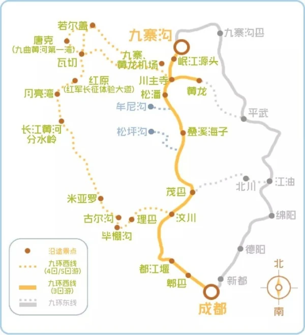 梦回九寨三日游