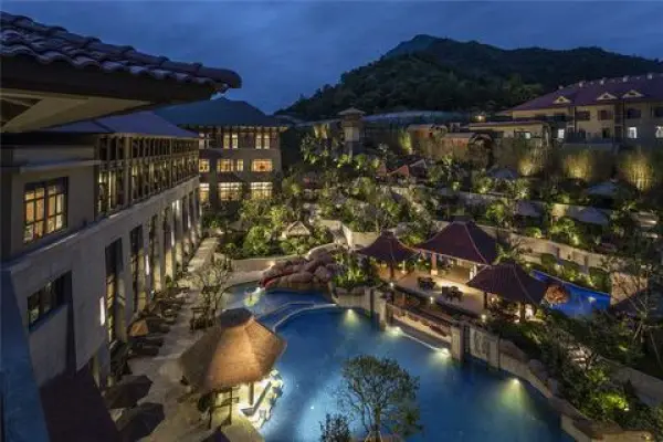 临安湍口众安氡温泉度假酒店1晚