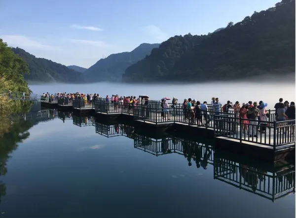 【欢度国庆•嗨游东江】郴州5A东江湖 •蔡伦竹海•4A王仙岭•白廊汽车三日游